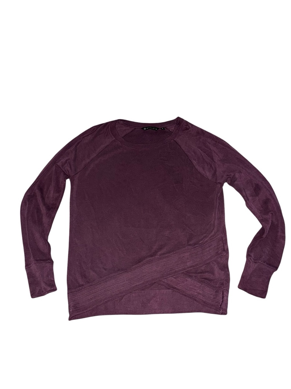 Athleta Crewneck Sweater in Plum